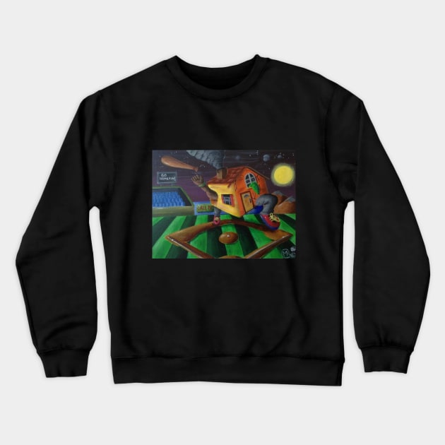 Homerun Crewneck Sweatshirt by ManolitoAguirre1990